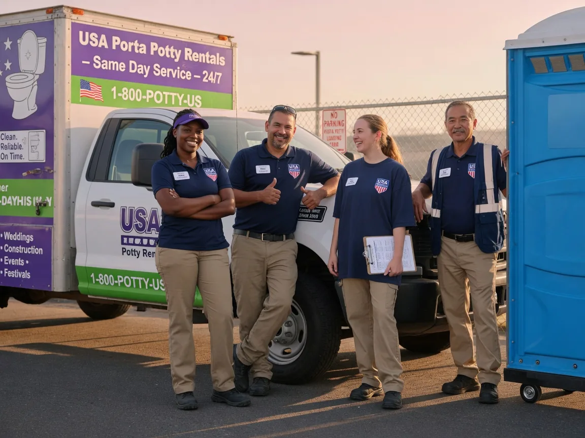 Porta Potty Rental company in Hext, TX