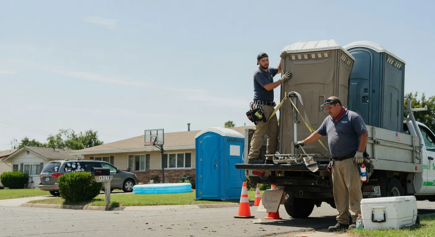 Porta Potty Rental in Hext, TX near me